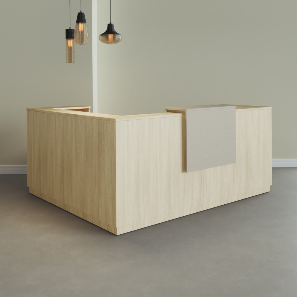 Bancone Angolare Duomo | Design Elegante per Uffici - Bikkom