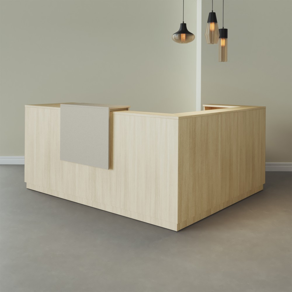 Bancone Angolare Duomo | Design Elegante per Uffici - Bikkom