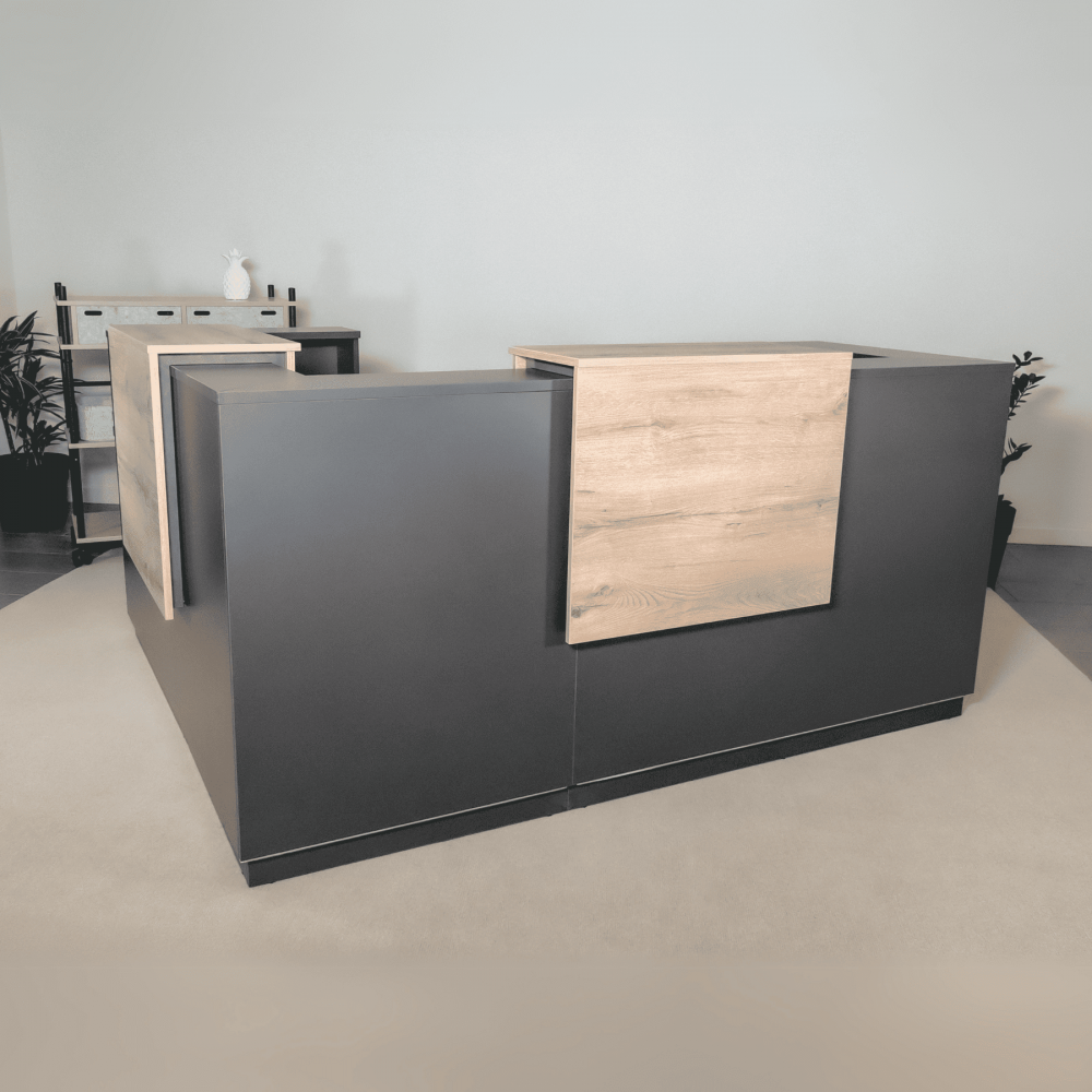 Bancone Angolare Duomo | Design Elegante per Uffici - Bikkom