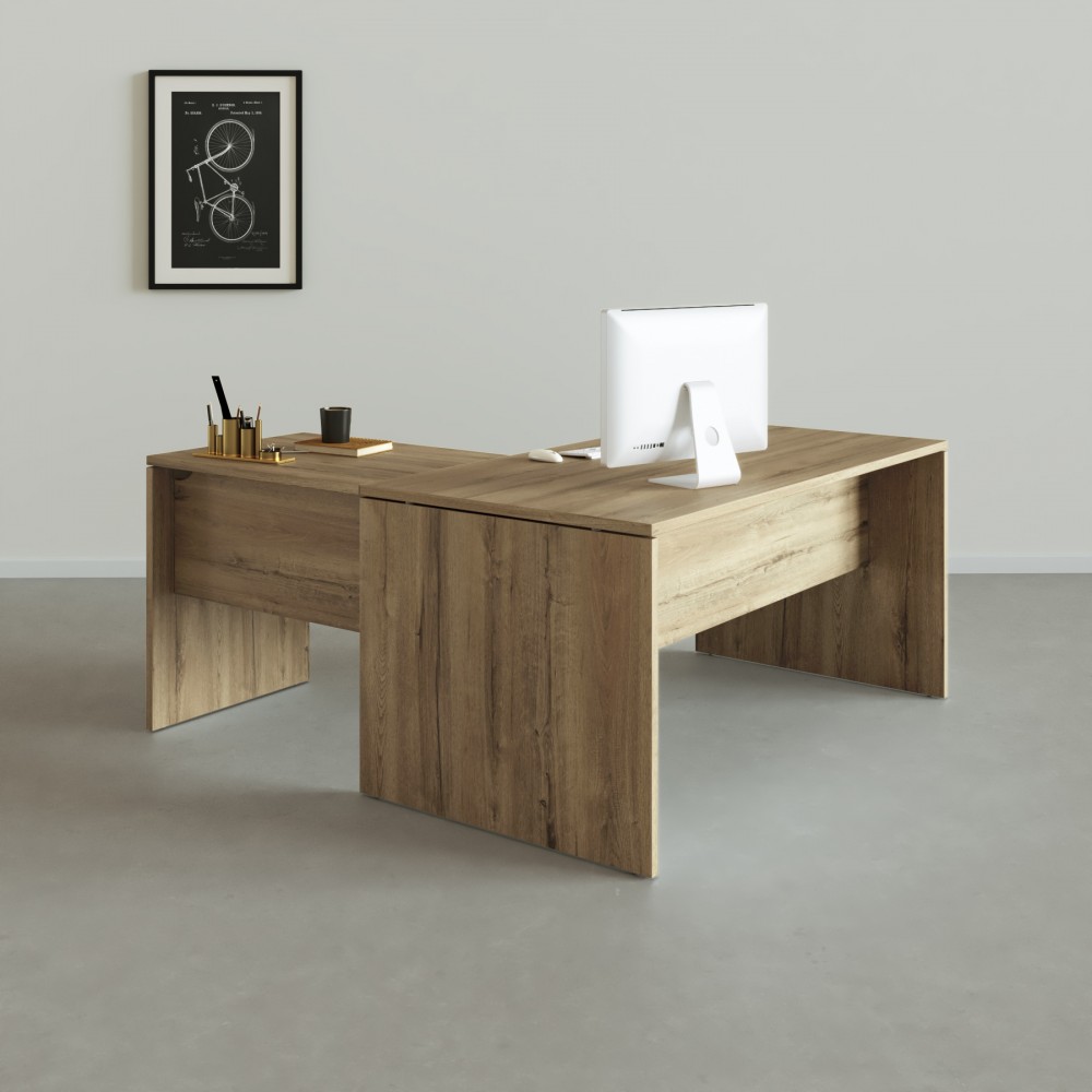 Tavolo da ufficio angolare Tarnos - Bikkom