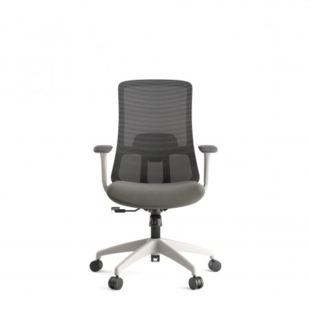 Vista frontale della sedia Sofia Grey