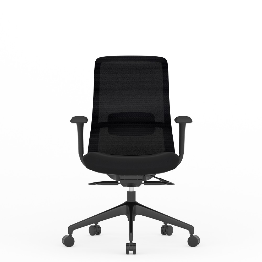 Sedia Emma Black - vista frontale