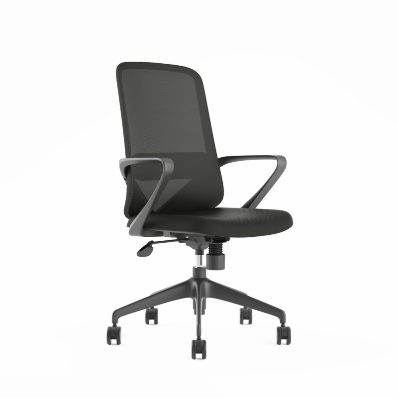 Sedia da ufficio Agata Grigio Chiaro - Bikkom