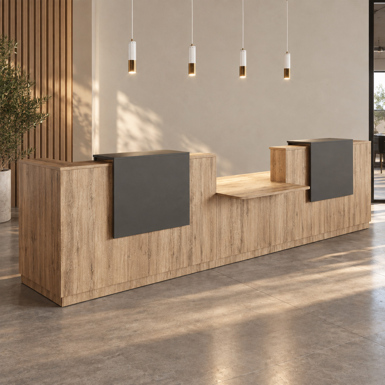 Bancone Accessibile Sotto